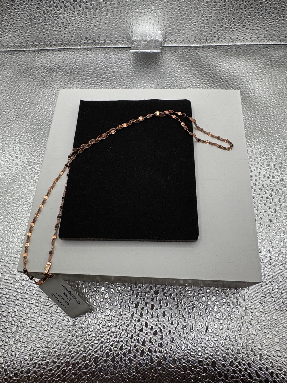 Valentino Rose Gold Chain Necklace - Women Accessories